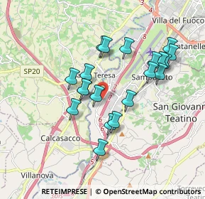 Mappa 169, 66020 Zona Industriale Val Pescara CH, Italia (1.728)