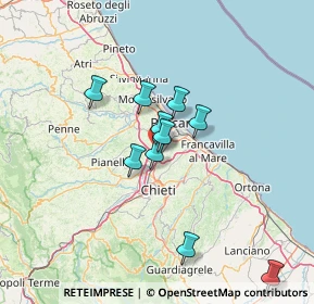 Mappa 169, 66020 Zona Industriale Val Pescara CH, Italia (14.25727)