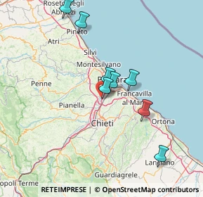 Mappa 169, 66020 Zona Industriale Val Pescara CH, Italia (44.0525)