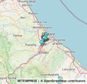 Mappa 169, 66020 Zona Industriale Val Pescara CH, Italia (36.70727)