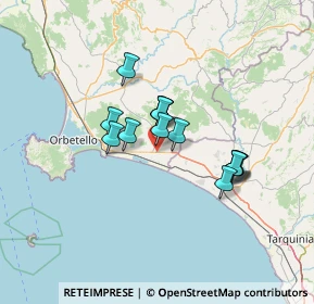 Mappa SS 1, 58011 Capalbio GR, Italia (10.26643)