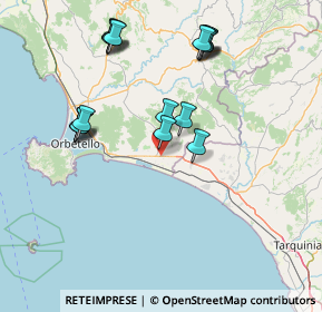 Mappa SS 1, 58011 Capalbio GR, Italia (16.63941)