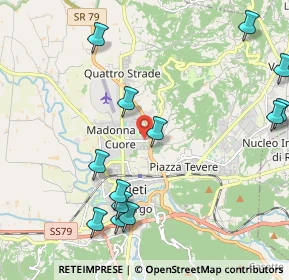 Mappa Via Angelo Maria Ricci, 02100 Rieti RI, Italia (2.64923)