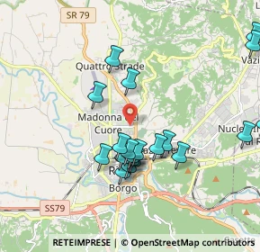 Mappa Via Angelo Maria Ricci, 02100 Rieti RI, Italia (2.0085)