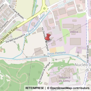 Mappa Via Donatori di Sangue, 02100 Rieti RI, Italia, 02100 Rieti, Rieti (Lazio)