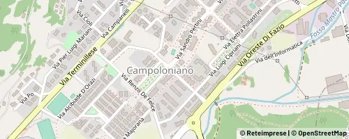 Mappa Rieti