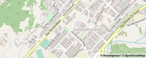 Mappa Rieti