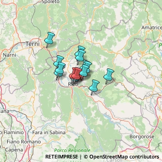 Mappa SS Salaria per l'Aquila Km 84+259, 02015 Cittaducale RI, Italia (7.268)