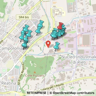Mappa SS Salaria per l'Aquila Km 84+259, 02015 Cittaducale RI, Italia (0.428)