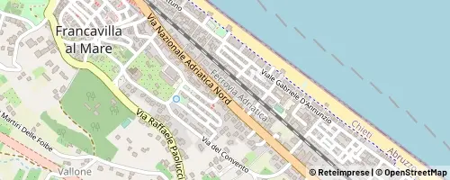 Mappa Francavilla al Mare