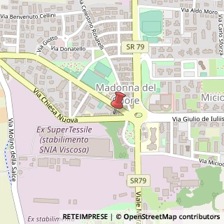 Mappa Via Chiesa Nuova, 7, 02100 Rieti, Rieti (Lazio)
