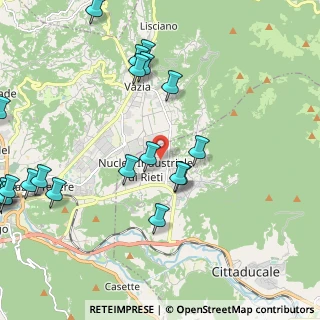 Mappa Via Benito Graziani, 02015 Rieti RI, Italia (2.8565)