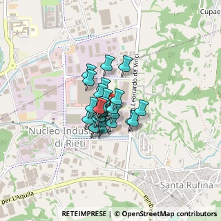 Mappa Via Benito Graziani, 02015 Rieti RI, Italia (0.22308)