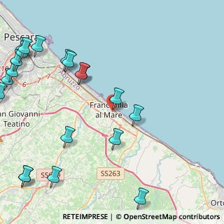 Mappa Via Cirillo, 66023 Francavilla al Mare CH, Italia (6.519)