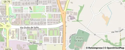 Mappa Rieti
