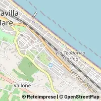 Hartă Francavilla al Mare
