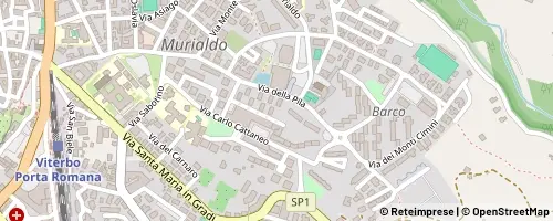 Mappa Viterbo