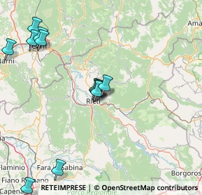 Mappa Largo Alfredo Iacoboni, 02100 Rieti RI, Italia (24.716)