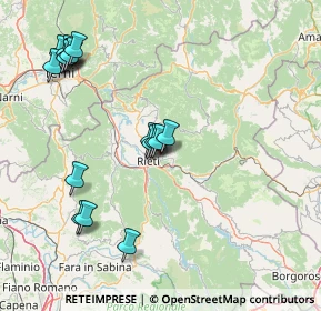 Mappa Largo Alfredo Iacoboni, 02100 Rieti RI, Italia (18.22059)