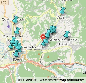 Mappa Largo Alfredo Iacoboni, 02100 Rieti RI, Italia (1.95059)