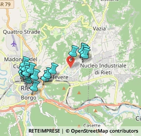 Mappa Largo Alfredo Iacoboni, 02100 Rieti RI, Italia (2.0795)