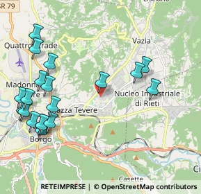 Mappa Largo Alfredo Iacoboni, 02100 Rieti RI, Italia (2.61474)