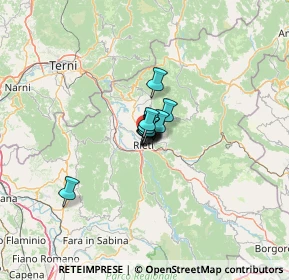 Mappa RI 02100, 02100 Rieti RI, Italia (4.37273)