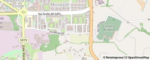 Mappa Rieti