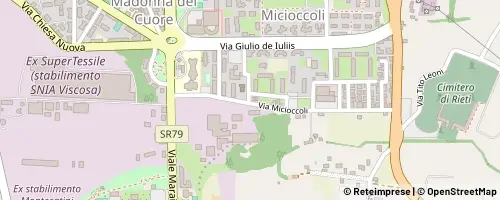 Mappa Rieti
