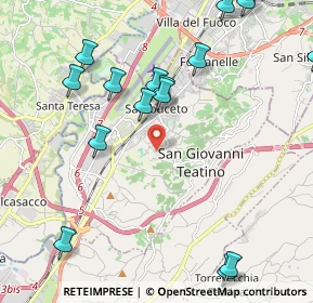 Mappa 66020 San Giovanni Teatino CH, Italia (2.82941)