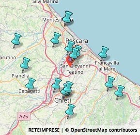 Mappa 66020 San Giovanni Teatino CH, Italia (8.25118)