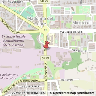 Mappa Viale Emilio Maraini, 131, 02100 Rieti RI, Italia, 02100 Rieti, Rieti (Lazio)