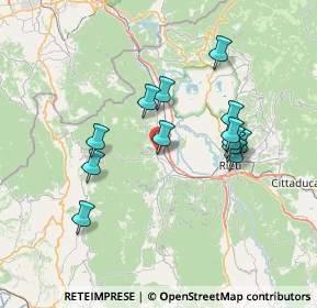 Mappa Piazza Della Stazione, 02100 Rieti RI, Italia (6.85769)