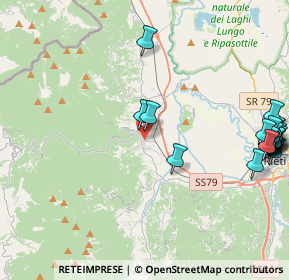 Mappa Piazza Della Stazione, 02100 Rieti RI, Italia (5.9565)