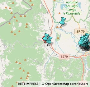 Mappa Piazza Della Stazione, 02100 Rieti RI, Italia (6.1745)