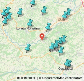 Mappa Contrada Pozzelle, 65014 Loreto Aprutino PE, Italia (5.384)