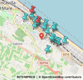 Mappa Via del Convento, 66023 Francavilla al Mare CH, Italia (0.379)