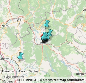Mappa Via Micioccoli, 02100 Rieti RI, Italia (4.36273)