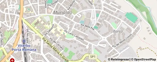 Mappa Viterbo