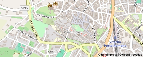 Mappa Viterbo
