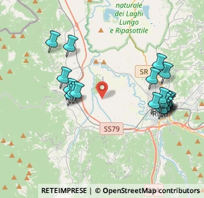 Mappa Via Comunali, 02100 Rieti RI, Italia (4.2895)