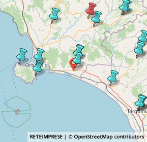 Mappa Strada Selva Nera, 58011 Capalbio GR, Italia (22.83222)