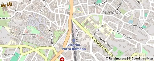 Mappa Viterbo