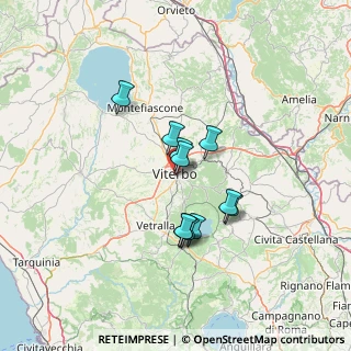 Mappa Via delle Fortezze, 01100 Viterbo VT, Italia (10.74364)