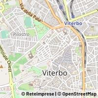Hartă Viterbo