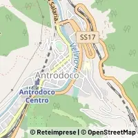 地図 Antrodoco