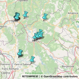 Mappa Via della Chimica, 02015 Cittaducale RI, Italia (19.0105)