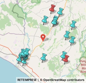 Mappa KM 11, 01011 Canino VT, Italia (9.854)