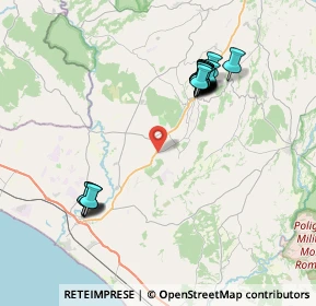 Mappa KM 11, 01011 Canino VT, Italia (8.066)