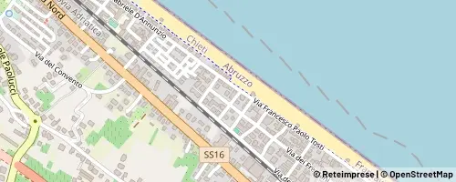 Mappa Francavilla al Mare
